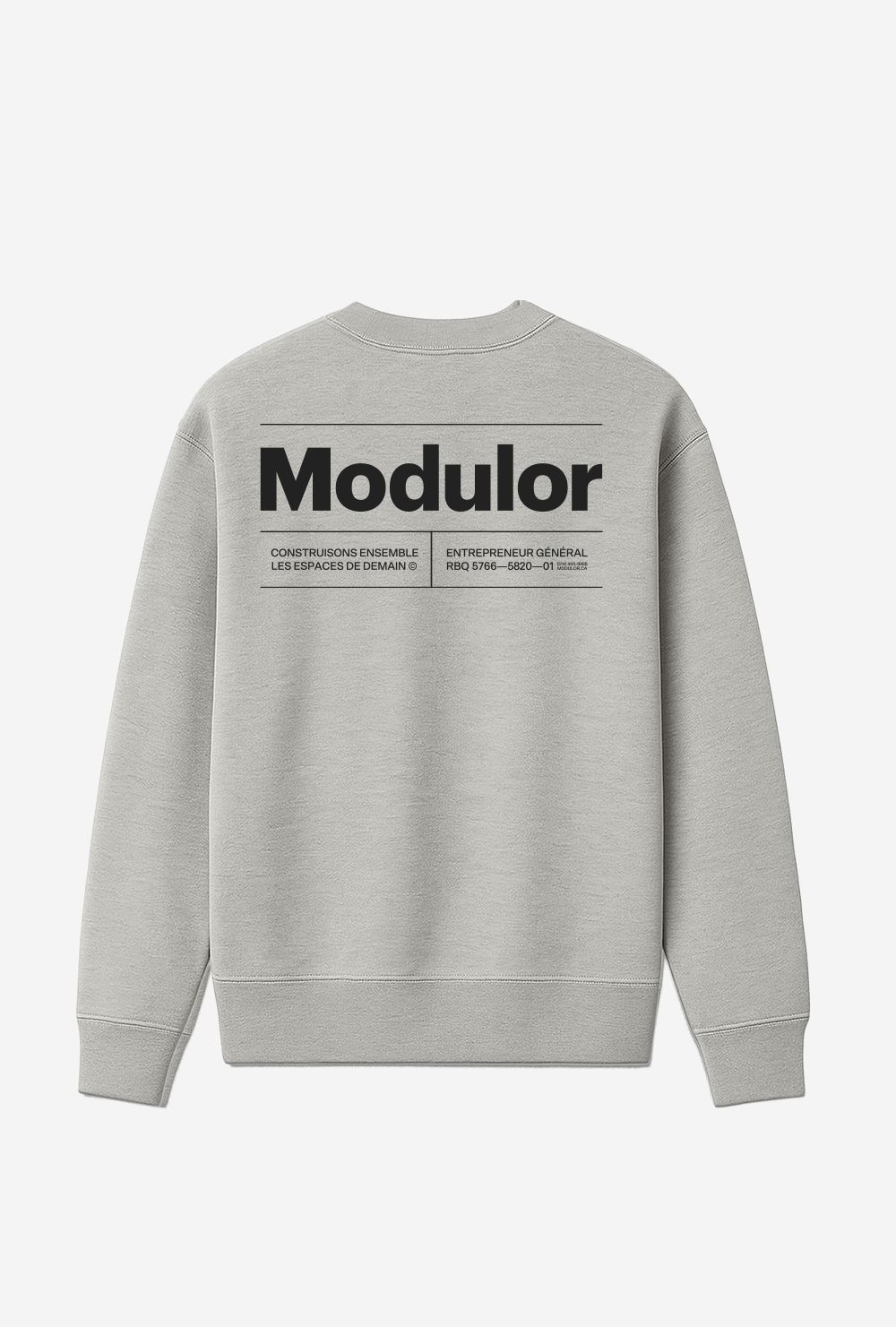 CREWNECK CLASSIQUE GRIS
