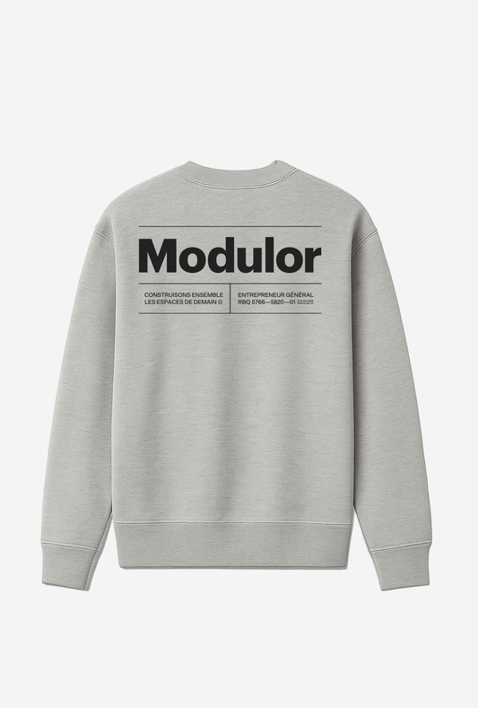 CREWNECK CLASSIQUE GRIS