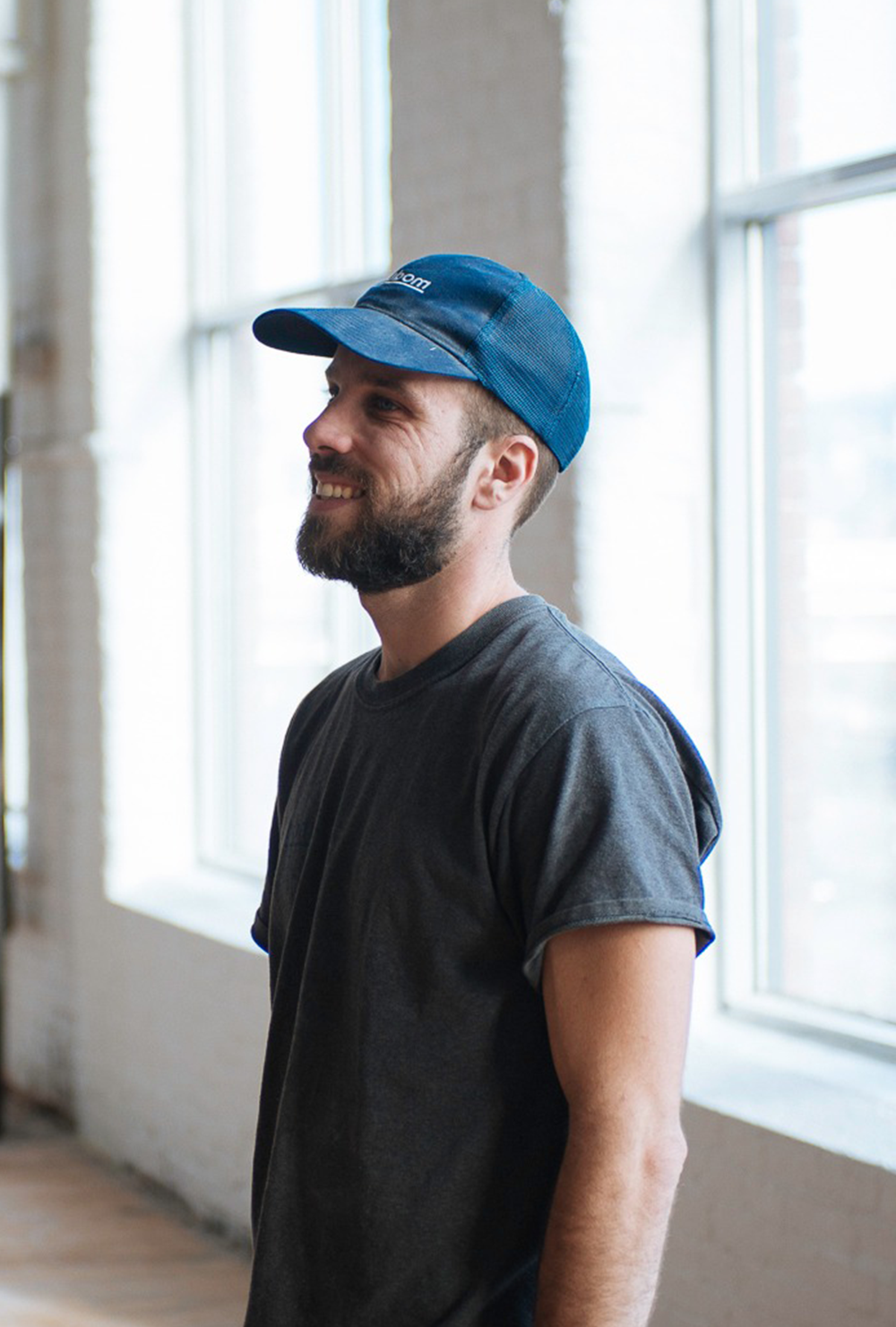 T-SHIRT VINTAGE GRIS ANCIEN LOGO