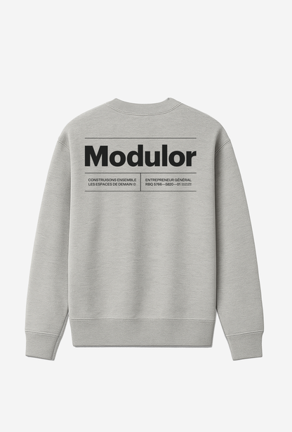 CREWNECK CLASSIQUE GRIS