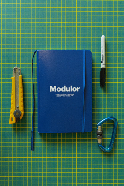 CAHIER DE NOTES - BLEU MODULOR