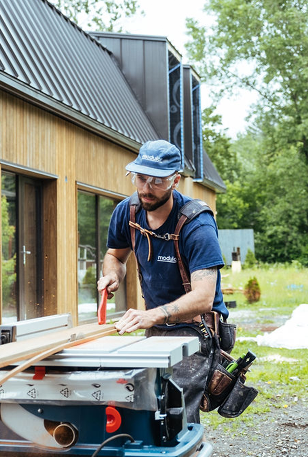 T-SHIRT VINTAGE BLEU ANCIEN LOGO