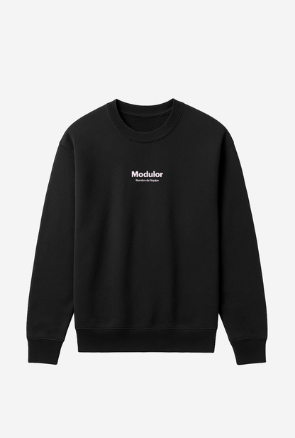 CREWNECK CLASSIQUE NOIR