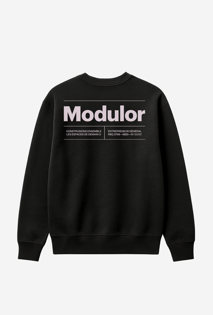 CREWNECK CLASSIQUE NOIR