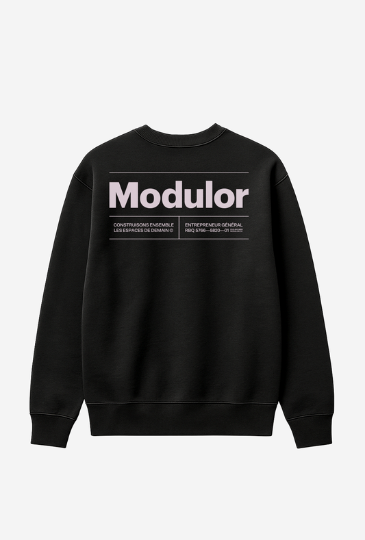 CREWNECK CLASSIQUE NOIR
