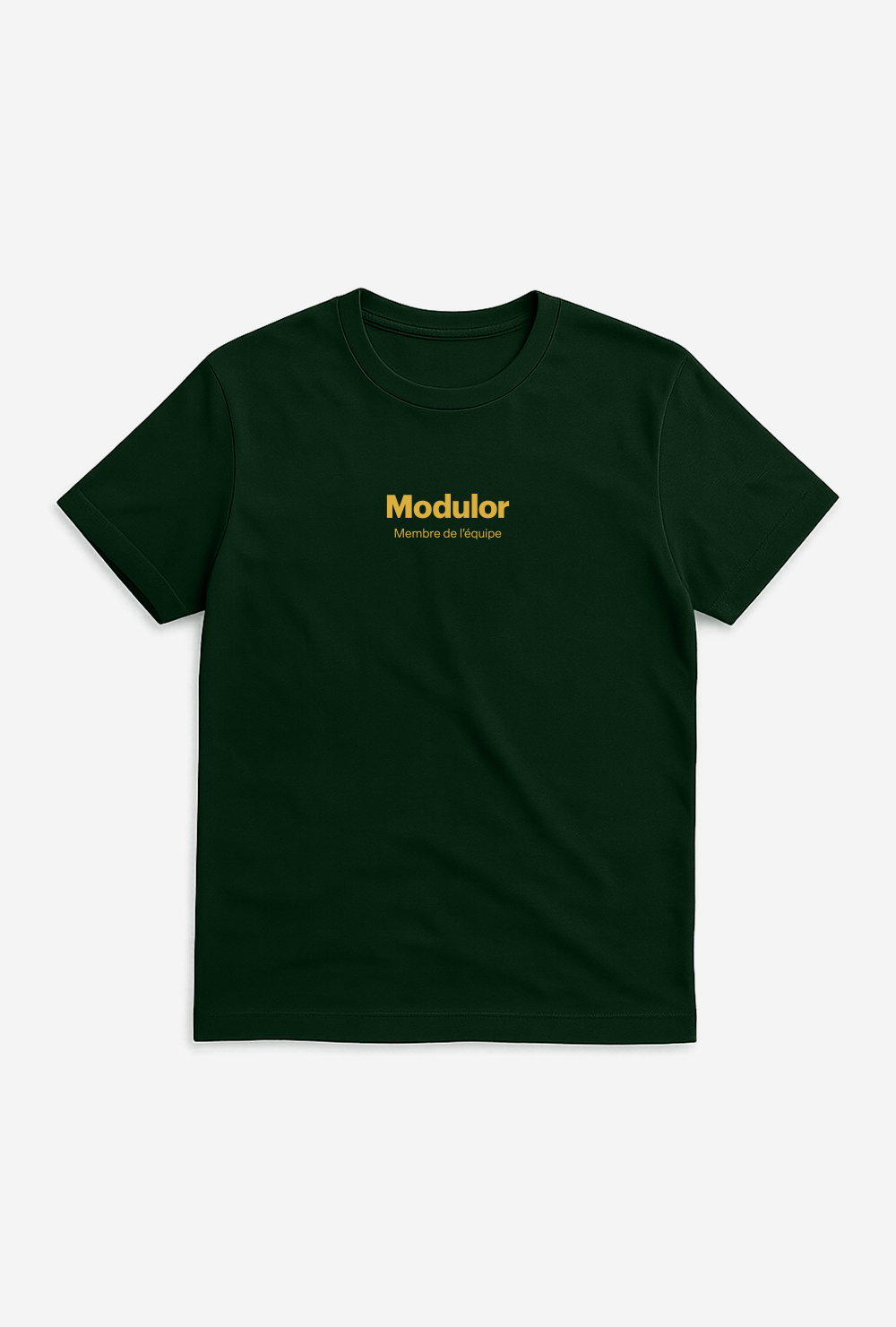 T-SHIRT CLASSIQUE VERT