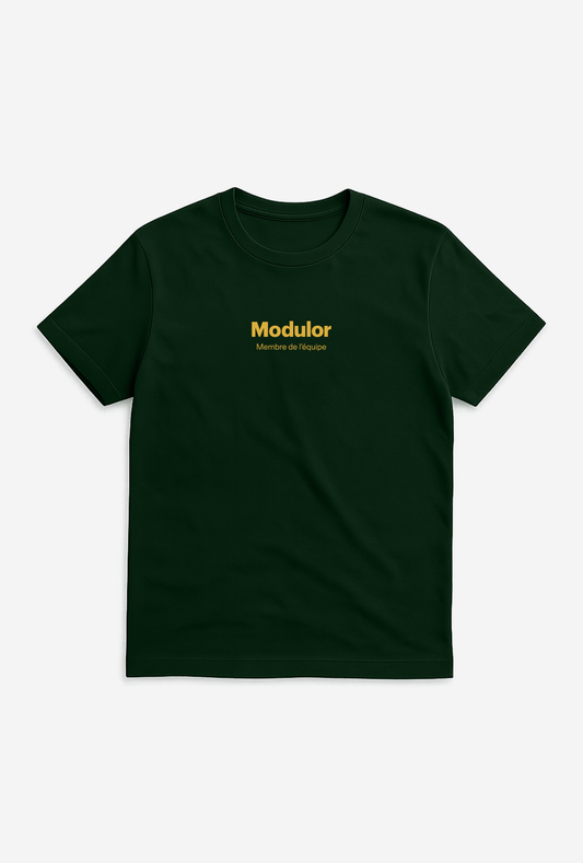 T-SHIRT CLASSIQUE VERT