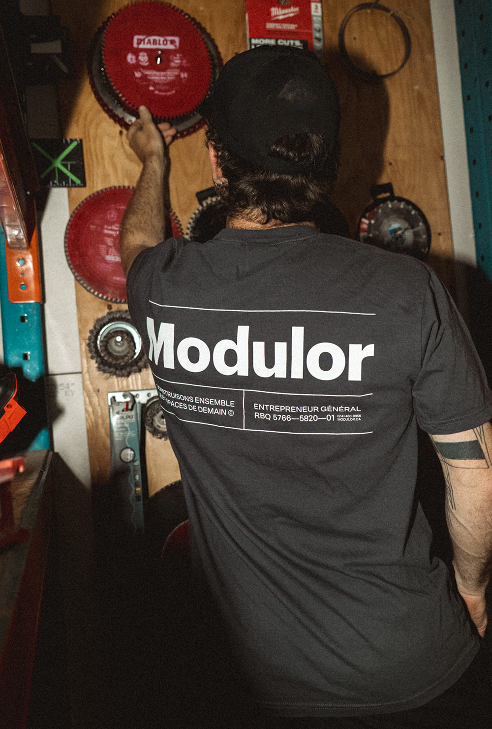 T-SHIRT CLASSIQUE GRIS