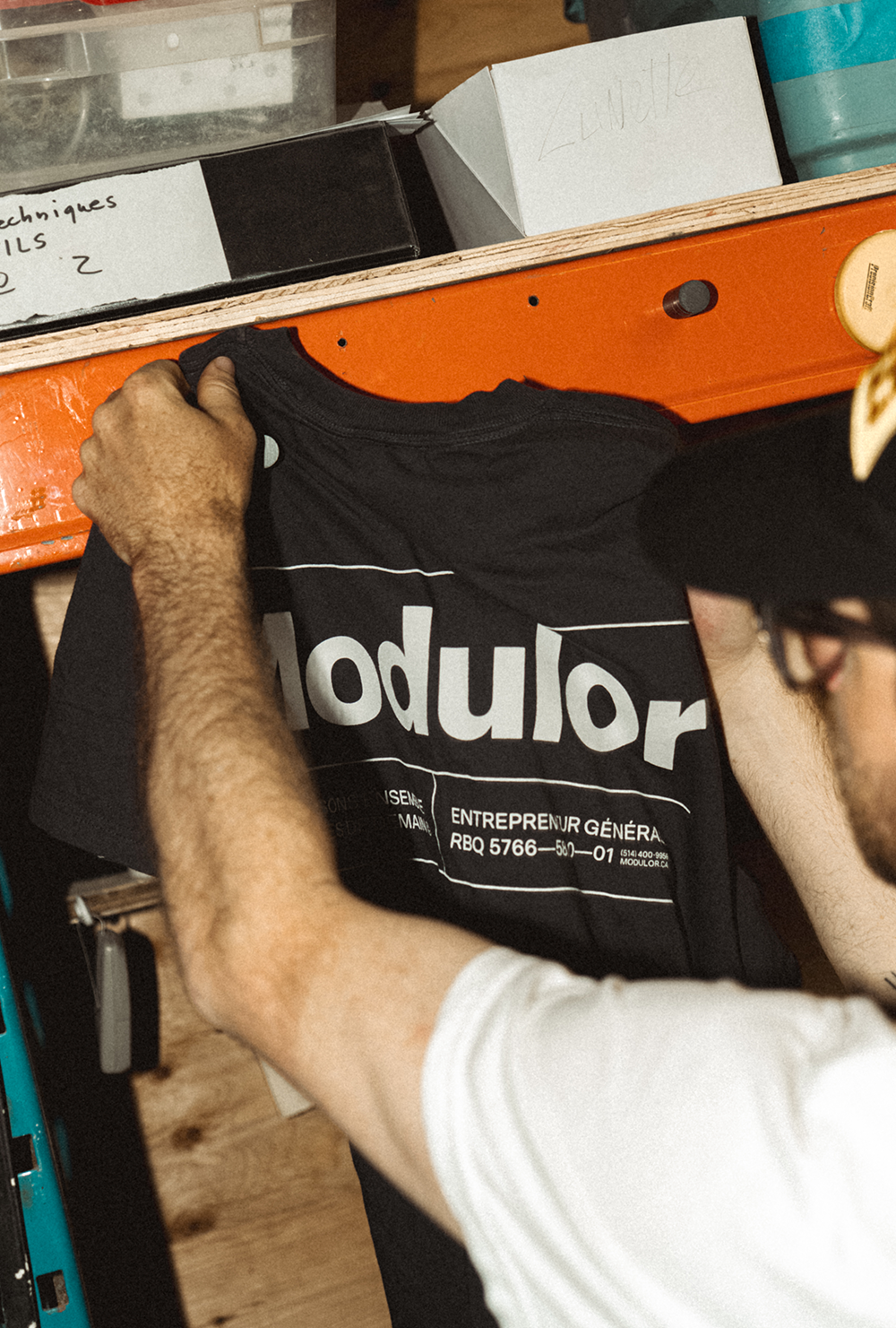 T-SHIRT CLASSIQUE GRIS