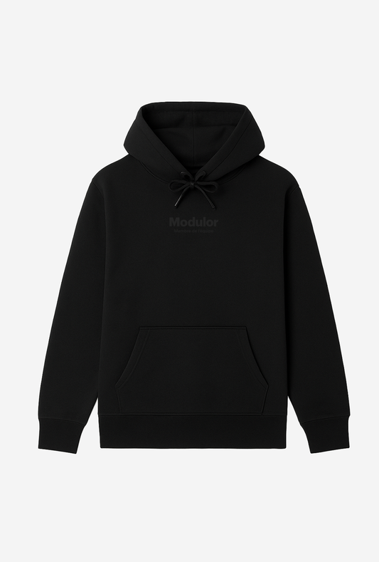 HOODIE CLASSIQUE BLACK ON BLACK
