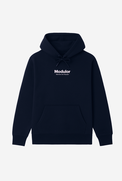 HOODIE CLASSIQUE NAVY / ROSE
