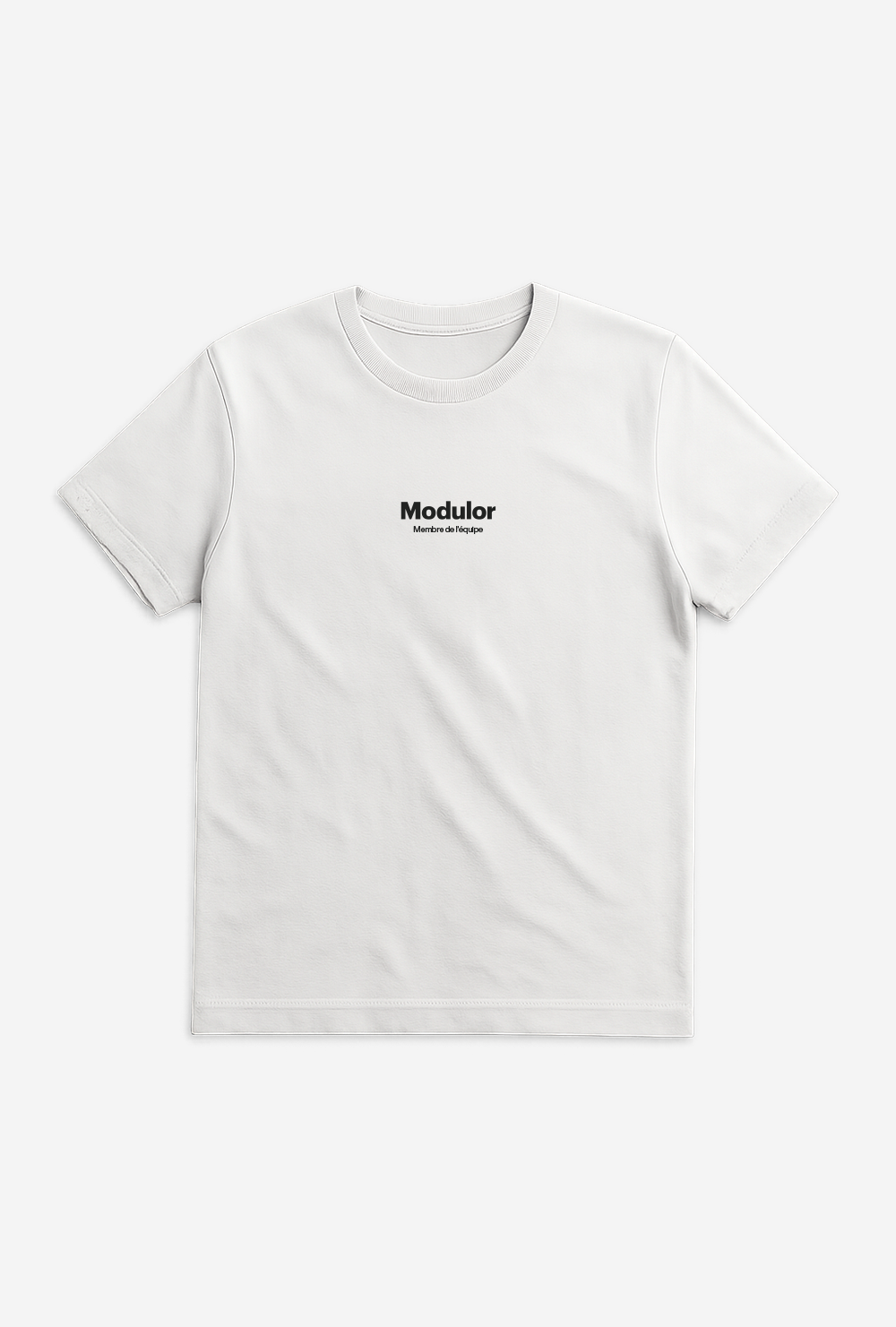 T-SHIRT CLASSIQUE BLANC