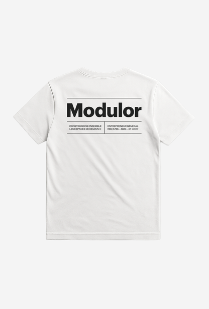 T-SHIRT CLASSIQUE BLANC