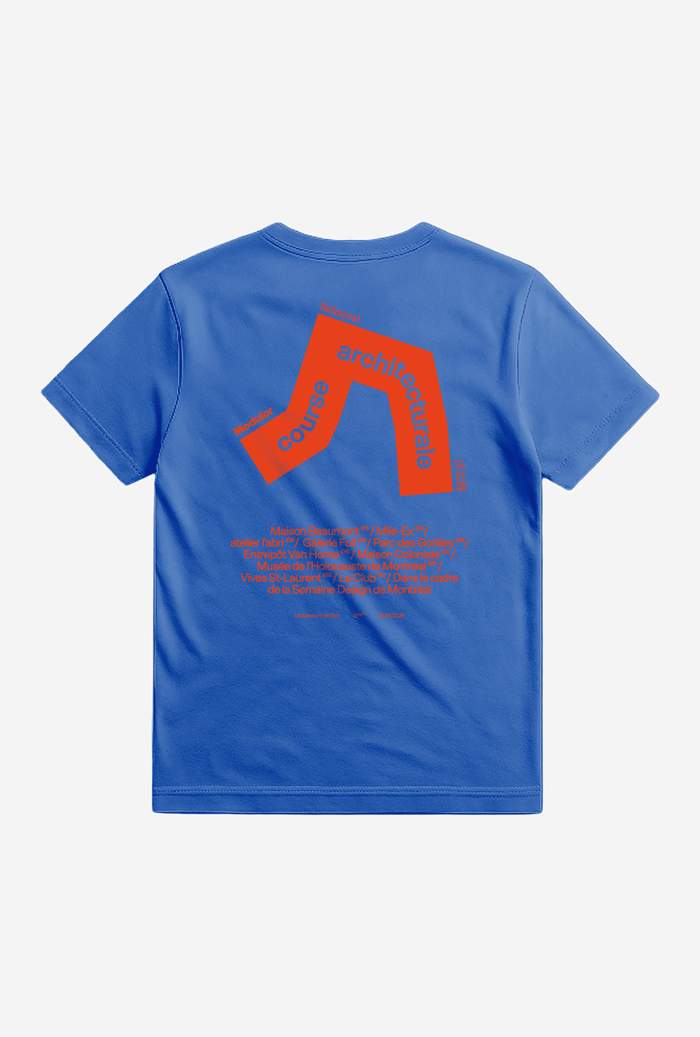 T-SHIRT COURSE ARCHITECTURALE