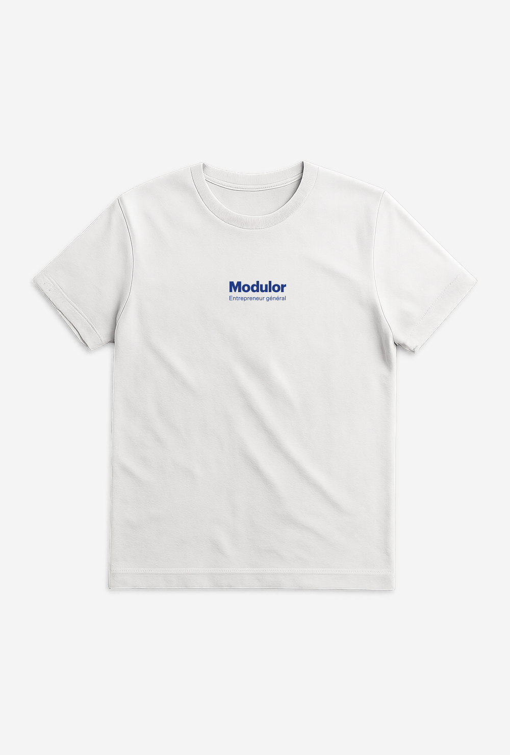 T-SHIRT ISOMÉTRIQUE BLANC