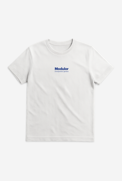 T-SHIRT ISOMÉTRIQUE BLANC