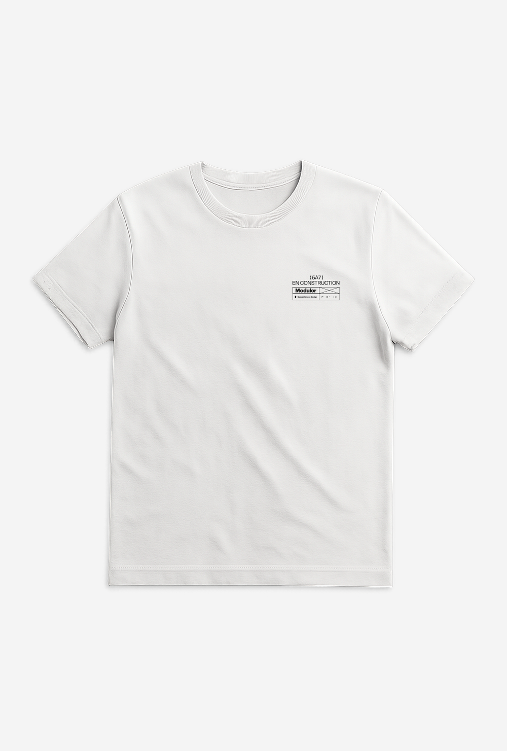 T-SHIRT 5À7 EN CONSTRUCTION